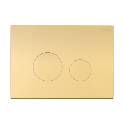 Oltens Lule przycisk spłukujący do WC złoty 57102800