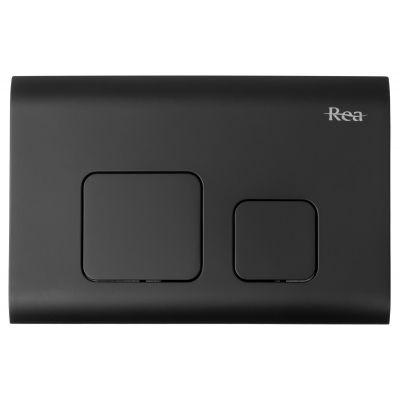 Rea przycisk spłukujący do WC tworzywo czarny mat REA-E9854