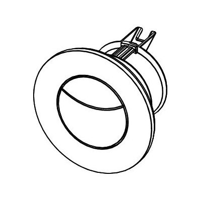 Tece Flushpoint przycisk spłukujący do WC chrom mat 9240983