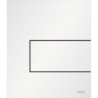 Tece Square przycisk spłukujący do pisuaru biały mat 9242814