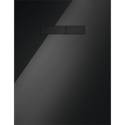 Tece Lux obudowa WC górna z przyciskiem uruchamiającym szkło czarne 9650005