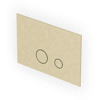 Zucchetti Helm przycisk spłukujący do WC złoty Z95340.XP31