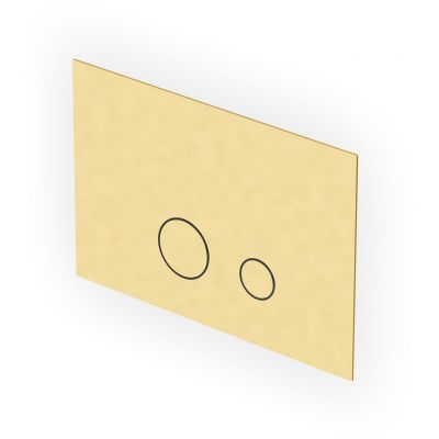 Zucchetti Helm przycisk spłukujący do WC złoty Z95340.XP41