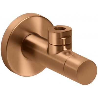 Clou Marathon zawór ścienny kątowy brąz szczotkowany HI/MA2-10.27.83