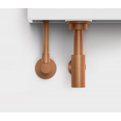 Clou Marathon zawór ścienny kątowy brąz szczotkowany HI/MA2-10.27.83