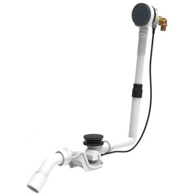 Laufen Palomba syfon do wanny czarny H2951434500001