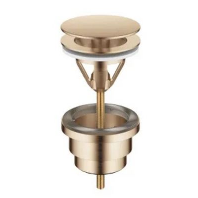 Dornbracht zestaw odpływowy z korkiem okrągły bez przelewu szampański szczotkowany 10126970-46