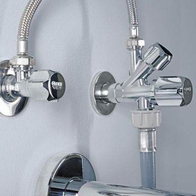 Grohe Was zawór kątowy kombinowany 1/2" chrom 22035000