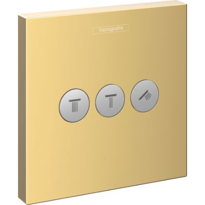 Hansgrohe ShowerSelect zawór odcinający podtynkowy złoty optyczny polerowany 15764990