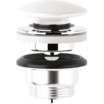 Kludi Rotexa korek do umywalki biały połysk 1047043-00