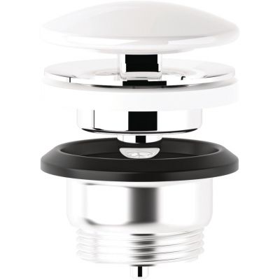 Kludi Rotexa korek do umywalki biały połysk 1047143-00