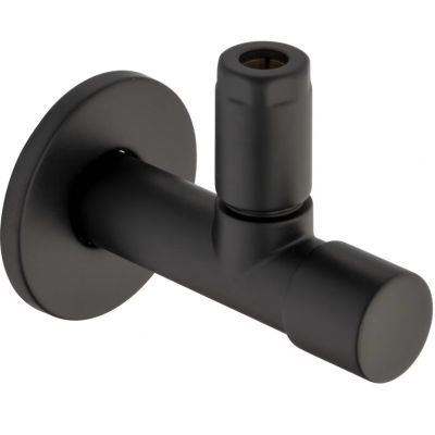 Kronenbach Lima 2.0 Black zawór ścienny kątowy czarny mat 41.321.071.0001SM