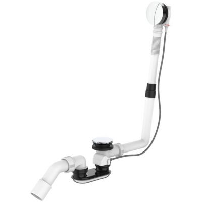 Laufen Palomba syfon do wanny chrom H2951420040001