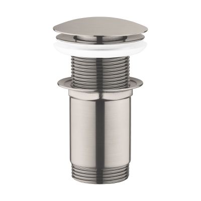 Oltens Rovde korek do umywalki klik klak okrągły bez przelewu G1 1/4 nikiel 05201910