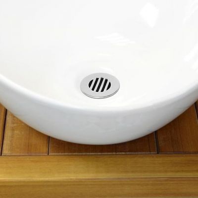 Sapho korek umywalkowy okrągły bez przelewu G 1 1/4 chrom CV2009