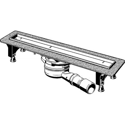 Viega Advantix odpływ liniowy 80 cm stal 753214