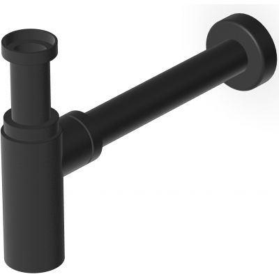 Zucchetti Isy syfon do umywalki butelkowy czarny Z9502P.N1