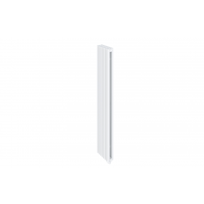 AG Evo Line Eterna Duo grzejnik pokojowy 180x28,3 cm podłączenie dolne biały AG.ETVD.180.28.9016