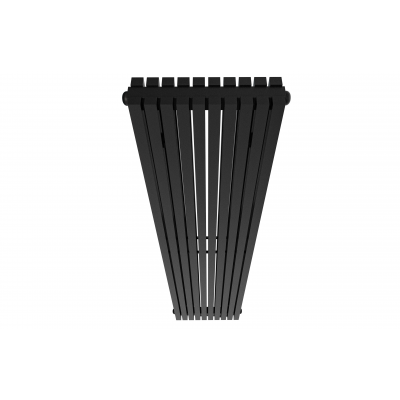 AG Evo Line Eterna Duo grzejnik pokojowy 180x35,1 cm podłączenie dolne czarny AG.ETVD.180.35.9005T