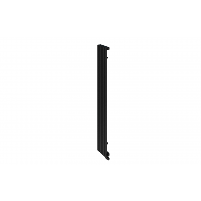 AG Evo Line Eterna Uno grzejnik pokojowy 180x21,5 cm podłączenie dolne czarny AG.ETVU.180.21.9005T