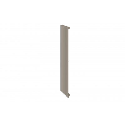 AG Evo Line Eterna Uno grzejnik pokojowy 180x28,3 cm podłączenie dolne piaskowy ciemny AG.ETVU.180.28.Q