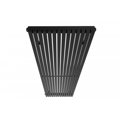 AG Evo Line Eterna Uno grzejnik pokojowy 180x48,7 cm podłączenie dolne czarny AG.ETVU.180.48.9005T