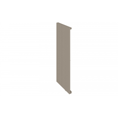 AG Evo Line Eterna Uno grzejnik pokojowy 180x55,5 cm podłączenie dolne piaskowy ciemny AG.ETVU.180.55.Q