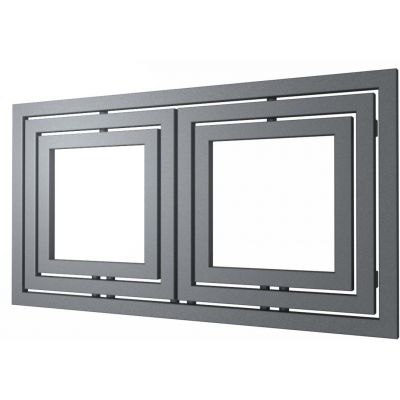 Enix Libra (L) grzejnik ozdobny 111x60 cm grafit strukturalny L00111006001410E1000