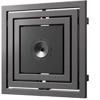 Enix Libra Audio (LA) grzejnik z głośnikiem 60x60 cm grafit strukturalny LA0060006001410E1000