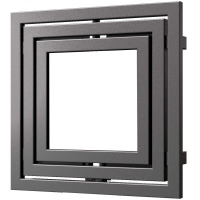 Enix Libra (L) grzejnik ozdobny 60x60 cm grafit strukturalny L00060006001410E1000