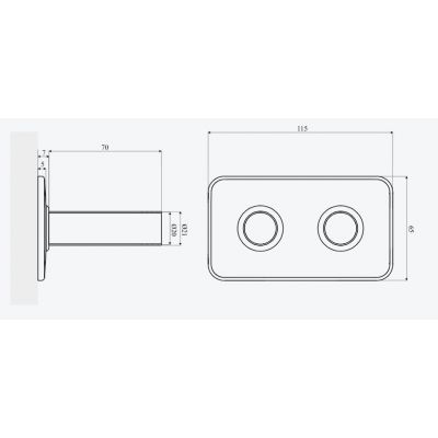 Excellent Caldo zestaw maskujący GREX.CA95.M2.BL