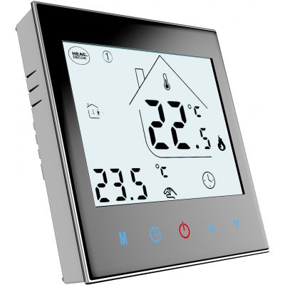 Heat Decor termoregulator pokojowy bezprzewodowy czarny T1000/B.WIFI