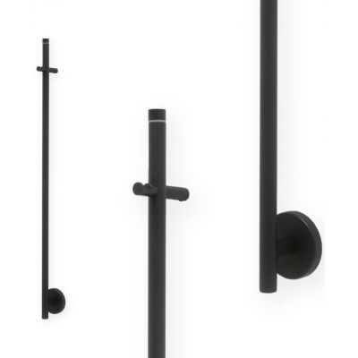 HeatQ Technology Aster grzejnik elektryczny 91,5x8,5 cm czarny PAR1HQXXXB225BARXXT