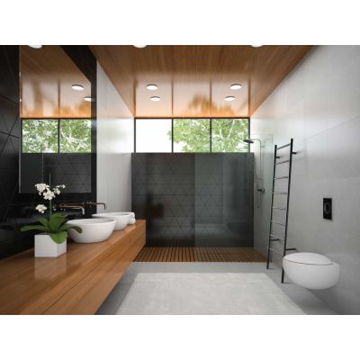 P.M.H. Maia grzejnik elektryczny 170x60 cm czarny MA1B-LK