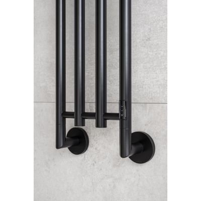 P.M.H. Mona grzejnik elektryczny 153,3x33,1 cm czarny MO1B-L