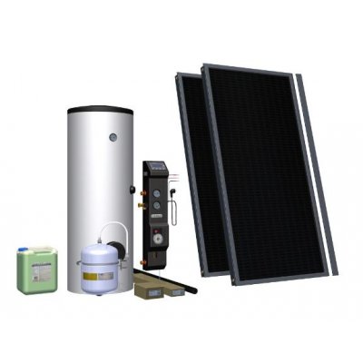 Hewalex zestaw solarny 2 SLP-200W dla 2-4 osób 92.22.23 (112200, 470102, 801815, 4102.00, 862000, 713303, 721800, 510402, 803220)