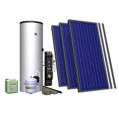 Hewalex zestaw solarny 3 TLP-300W dla 3-5 osób 93.42.33 (142200, 470103, 801815, 410200, 713303, 863000, 721800, 510402, 803220)