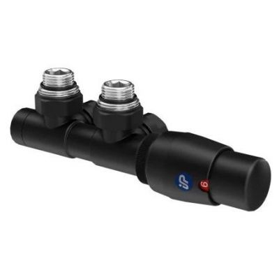 Instal Projekt Z15 zestaw termostatyczny zespolony dual lewy czarny mat 602100000VTLC31