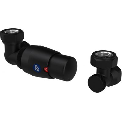 Instal Projekt Z14 zestaw termostatyczny osiowy lewy czarny mat 612100168VTC31