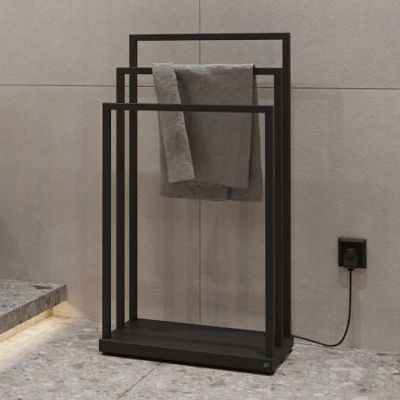 Instal Projekt Mobilo Electro 2 grzejnik elektryczny 90x50 cm czarny MOBE2-50/90C31