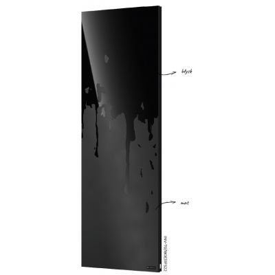 Instal Projekt Inventio grzejnik łazienkowy dekoracyjny 180,6x65,6 cm czarny INV-70/180E31FS22