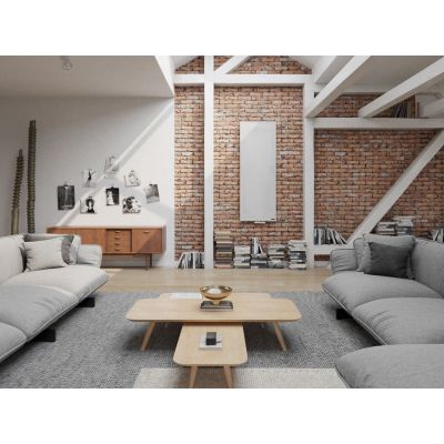 Instal Projekt Inventio grzejnik łazienkowy dekoracyjny 180,6x65,6 cm biały INV-70/180E34FS20