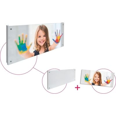 Instal Projekt Magic H grzejnik dekoracyjny ekran szkło transparentne MAGH-120/60EL06