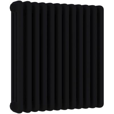 Irsap Tesi 3 grzejnik pokojowy 56,5x54 cm podłączenie dolne czarny IRS-TES-3056-12-K1 2