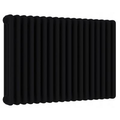 Irsap Tesi 3 grzejnik pokojowy 56,5x63 cm podłączenie dolne czarny IRS-TES-3056-14-K1-2
