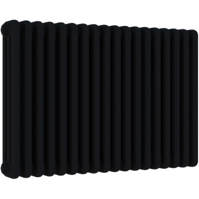 Irsap Tesi 3 grzejnik pokojowy 56,5x94,5 cm podłączenie dolne czarny IRS-TES-3056-21-K1-V
