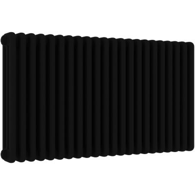 Irsap Tesi 3 grzejnik pokojowy 56,5x108 cm podłączenie dolne czarny IRS-TES-3056-24-K1-2
