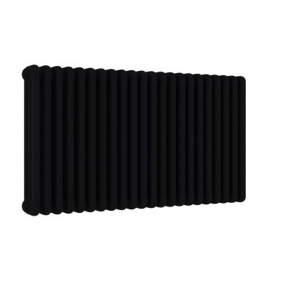 Irsap Tesi 3 grzejnik pokojowy 56,5x108 cm podłączenie boczne czarny IRS-TES-3056-24-K1-B