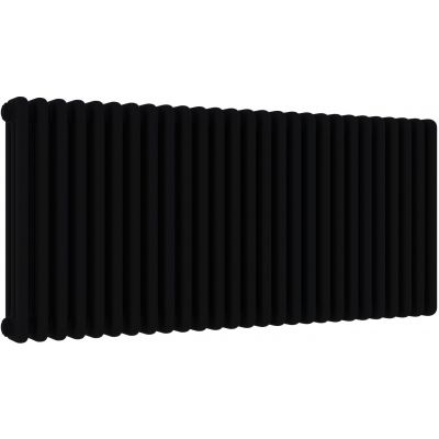 Irsap Tesi 3 grzejnik pokojowy 56,5x121,5 cm podłączenie dolne czarny IRS-TES-3056-27-K1-2