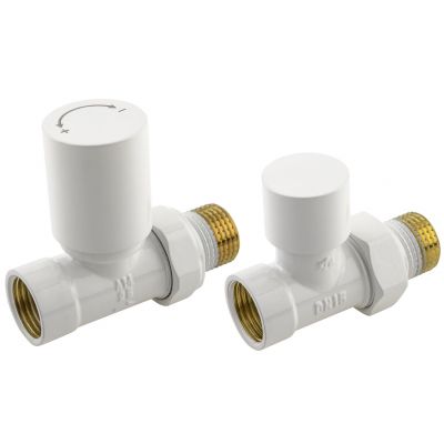 KFA Armatura zestaw przyłączeniowy biały 758-030-44-BL